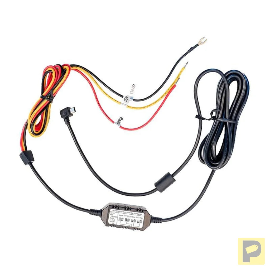 Power cable for VIOFO HK3 miniUSB video recorders