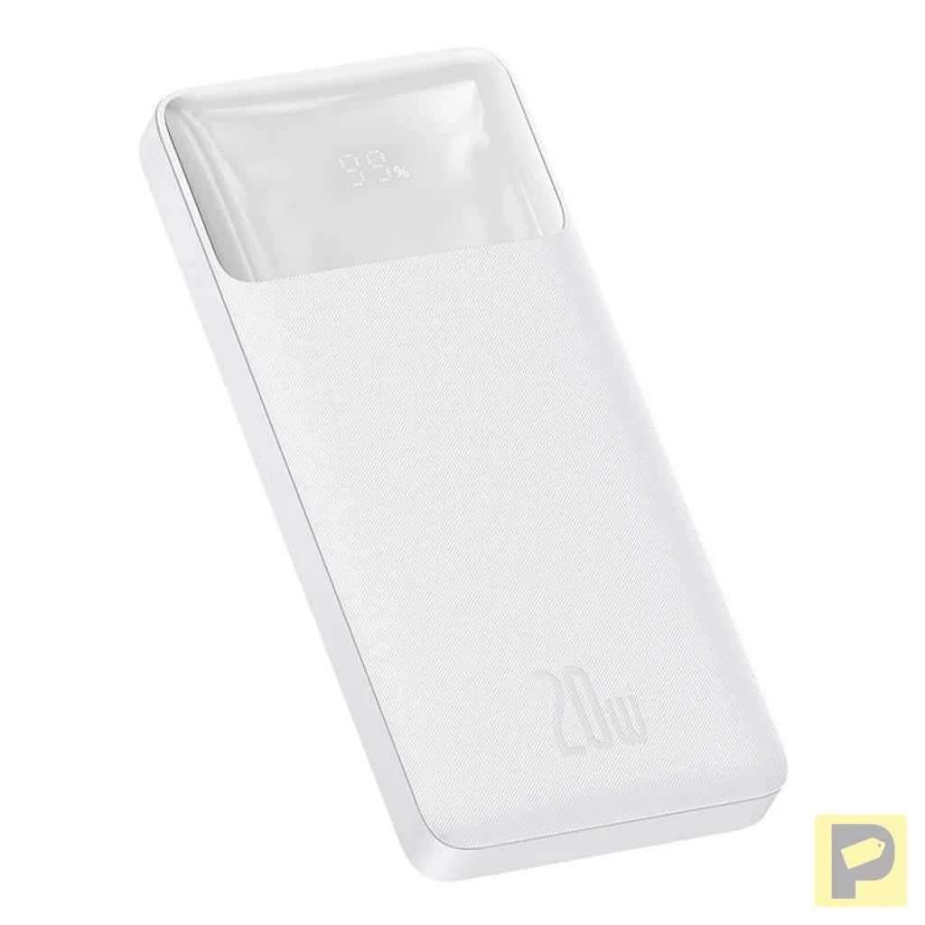 Powerbank Baseus Bipow 10000mAh, 20W (white)