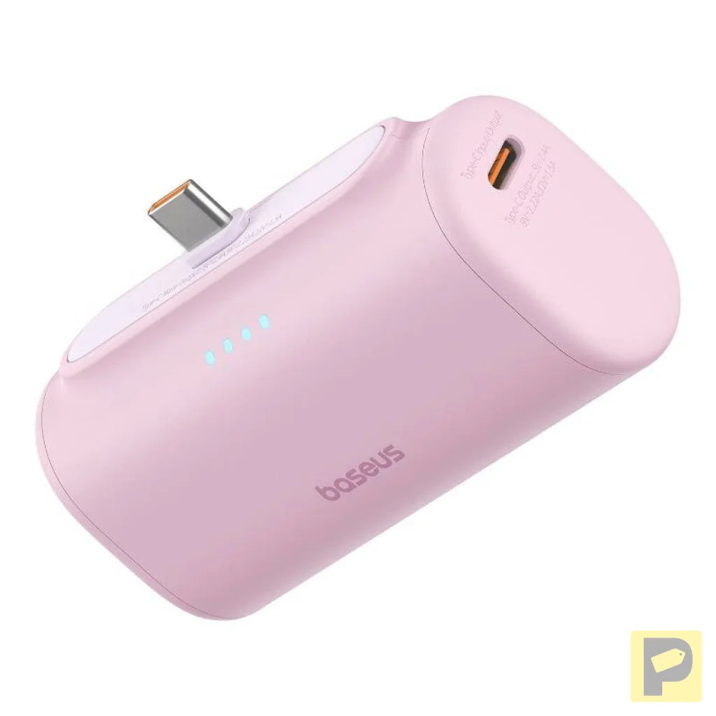 Powerbank Baseus Compact USB-C 5000mAh, 20W (pink)