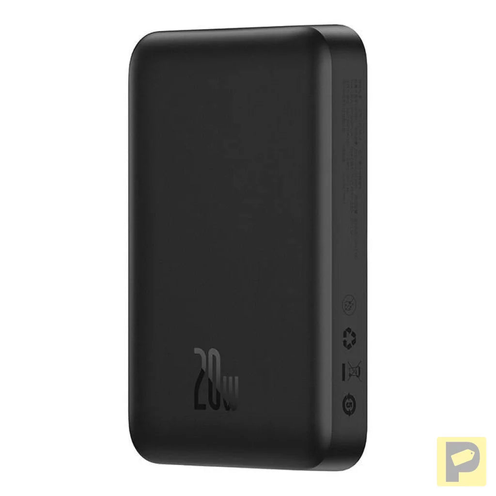 Powerbank Baseus Magnetic Mini 10000mAh, USB-C  20W MagSafe (black)