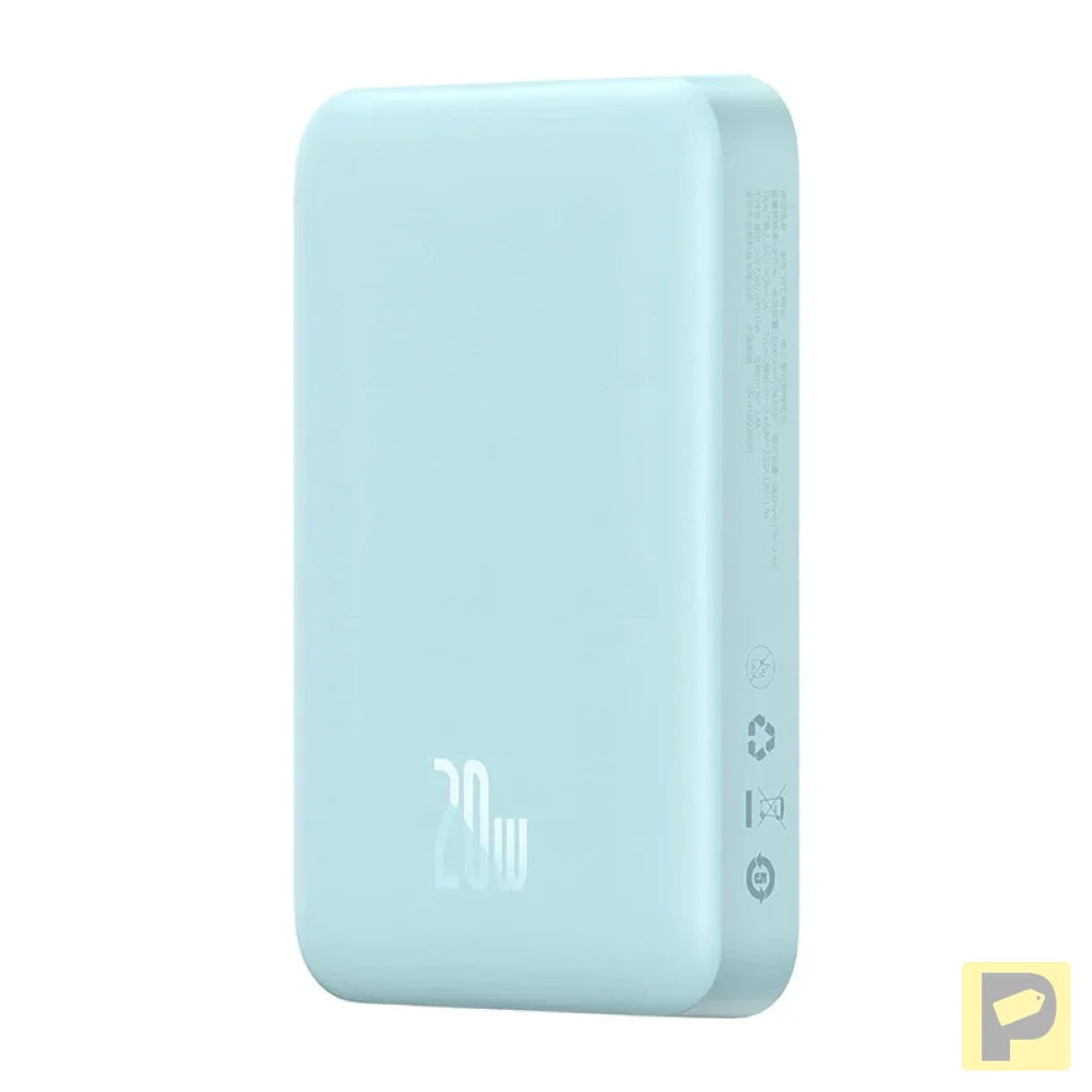 Powerbank Baseus Magnetic Mini 10000mAh, USB-C  20W MagSafe (blue)