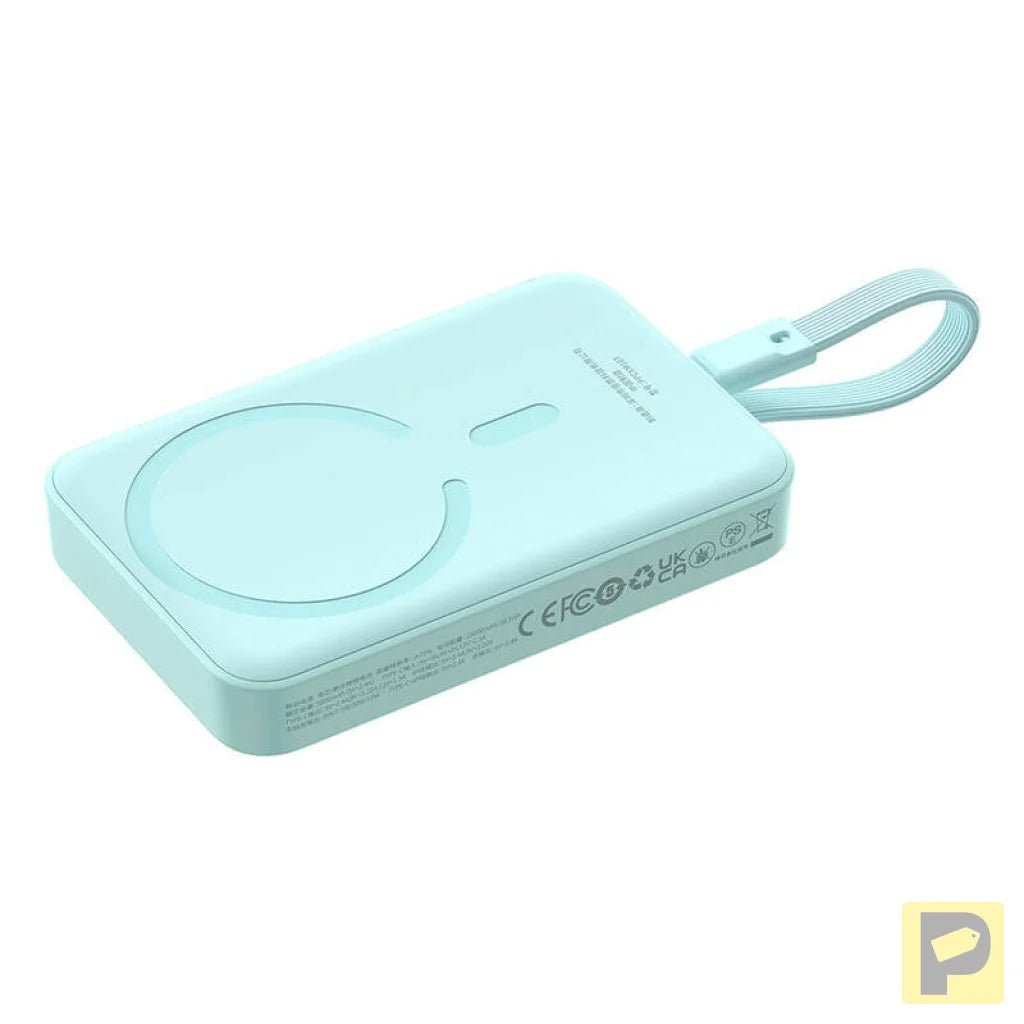 Powerbank Baseus Magnetic Mini 10000mAh, USB-C 30W MagSafe (blue)