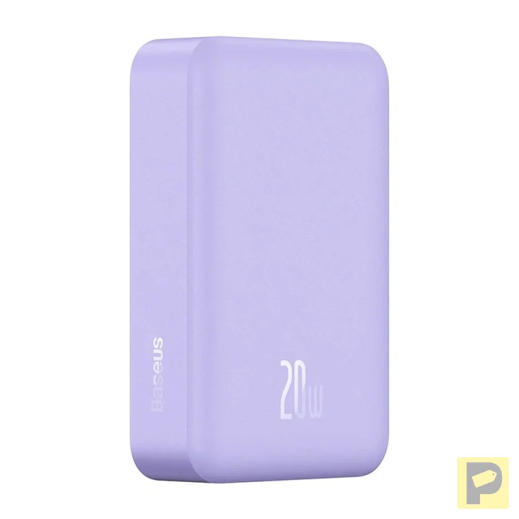 Powerbank Baseus Magnetic Mini 20000mAh, USB-C  20W MagSafe (purple)