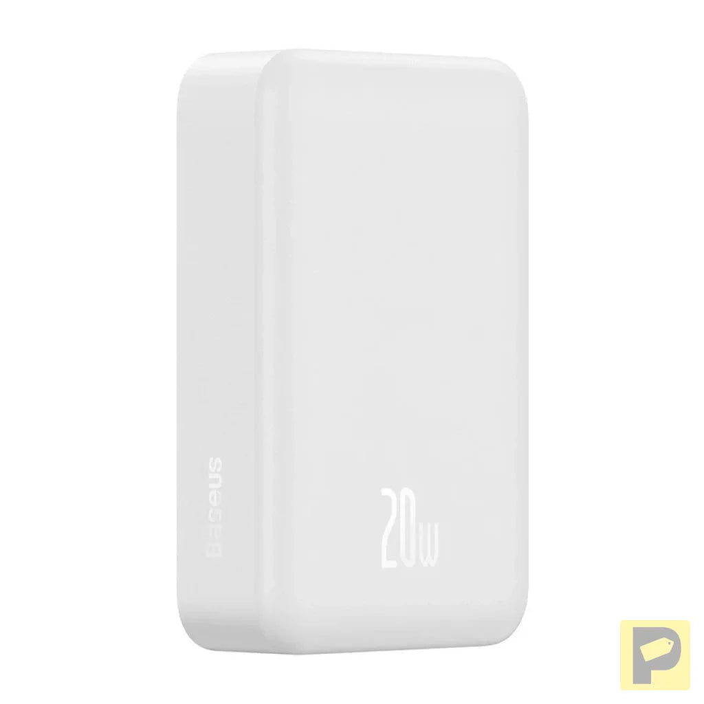 Powerbank Baseus Magnetic Mini 20000mAh, USB-C 20W MagSafe (white)