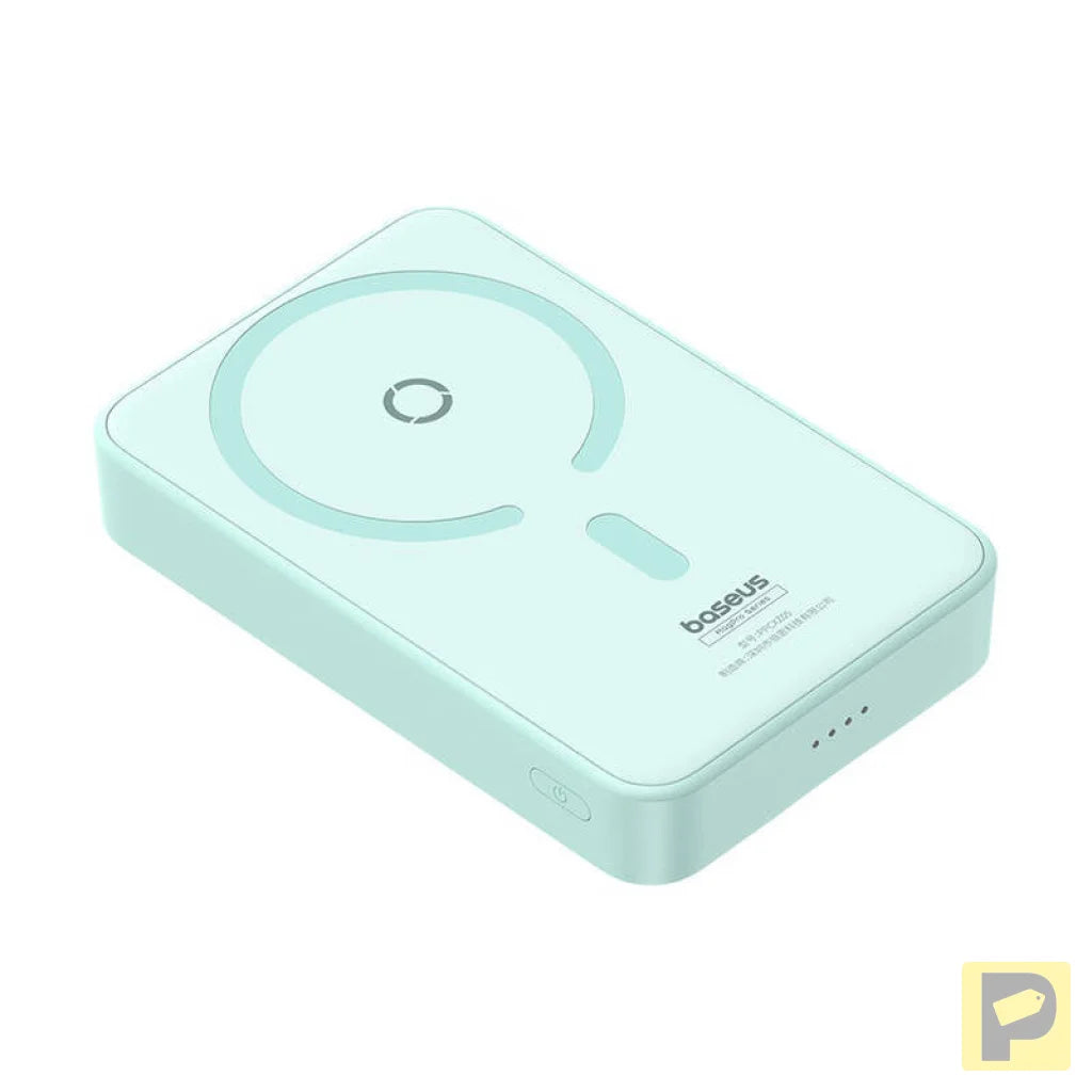 Powerbank Baseus MagPro Magnetic 5000mAh 20W, MagSafe (mint)