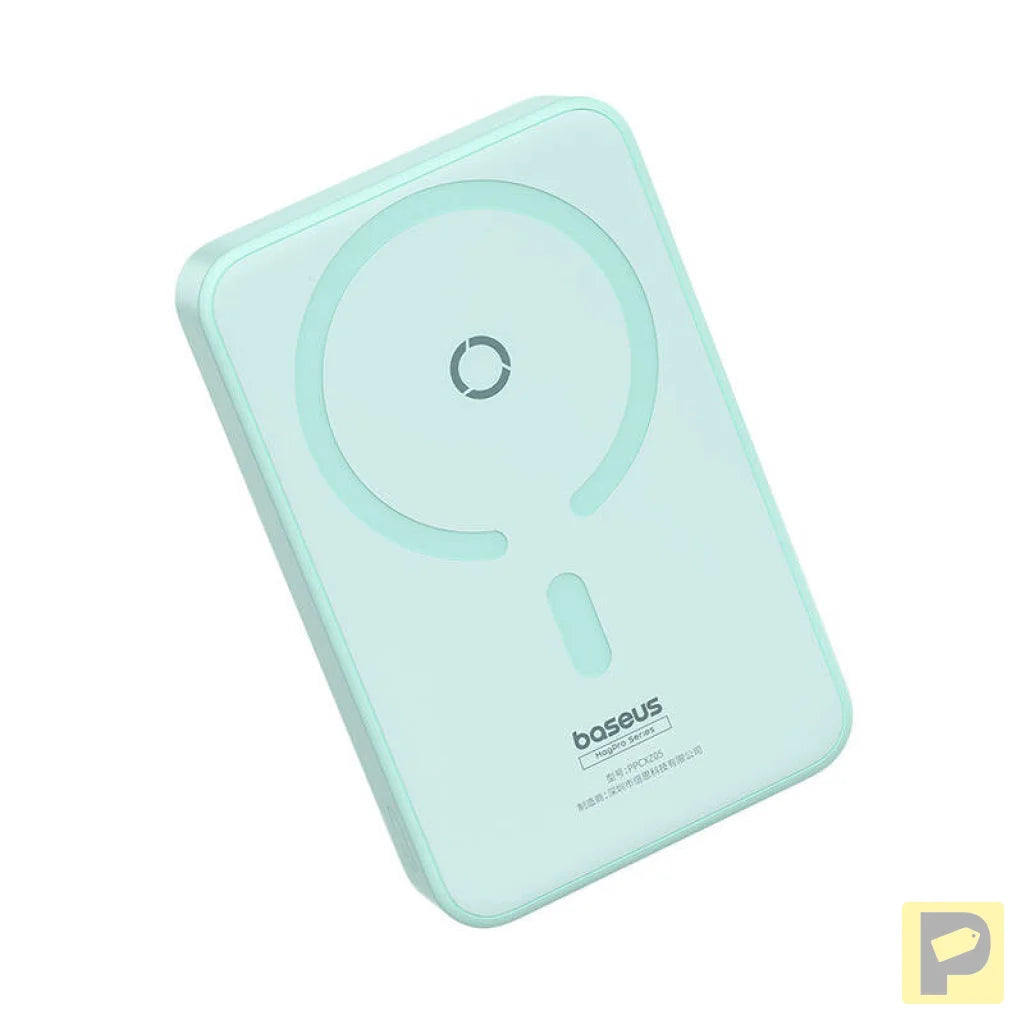 Powerbank Baseus MagPro Magnetic 5000mAh 20W, MagSafe (mint)