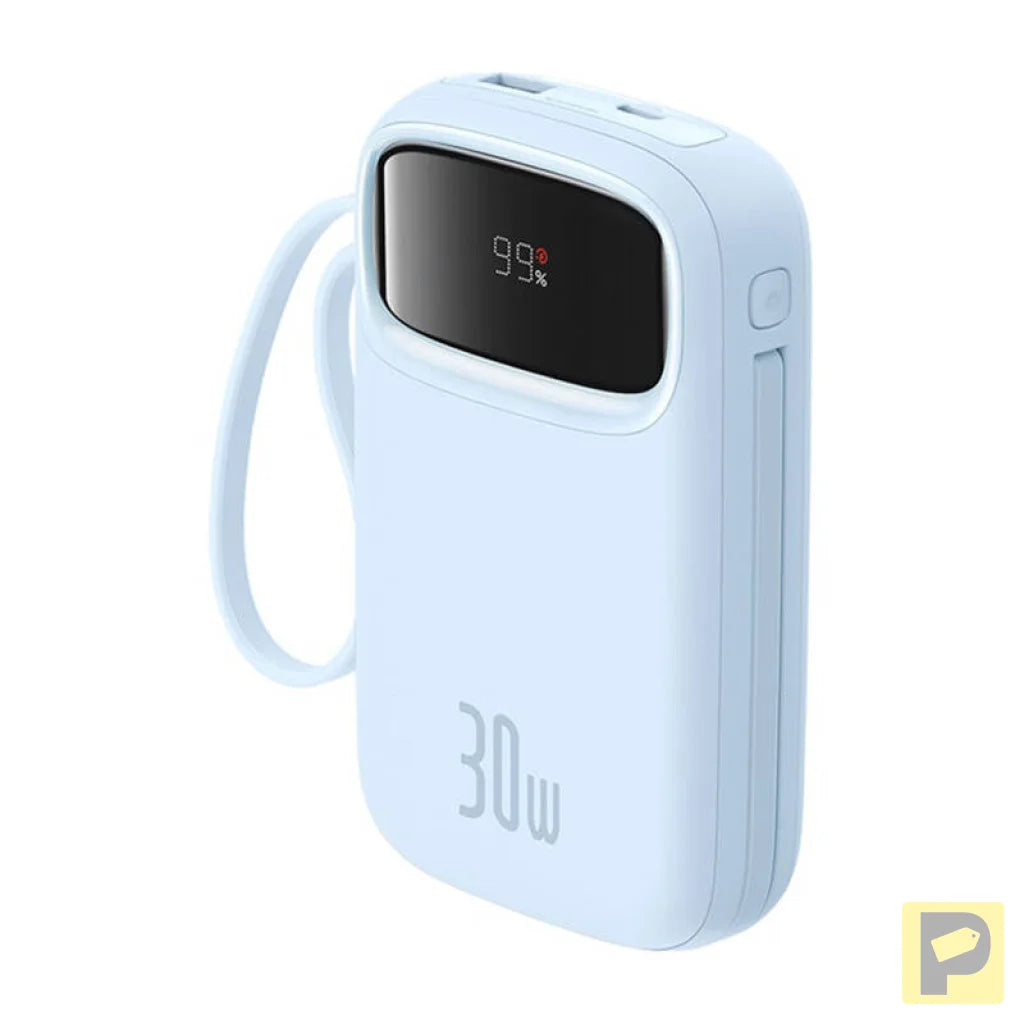 Powerbank Baseus QPow 2 10000mAh 30W 2xUSB-C (blue)