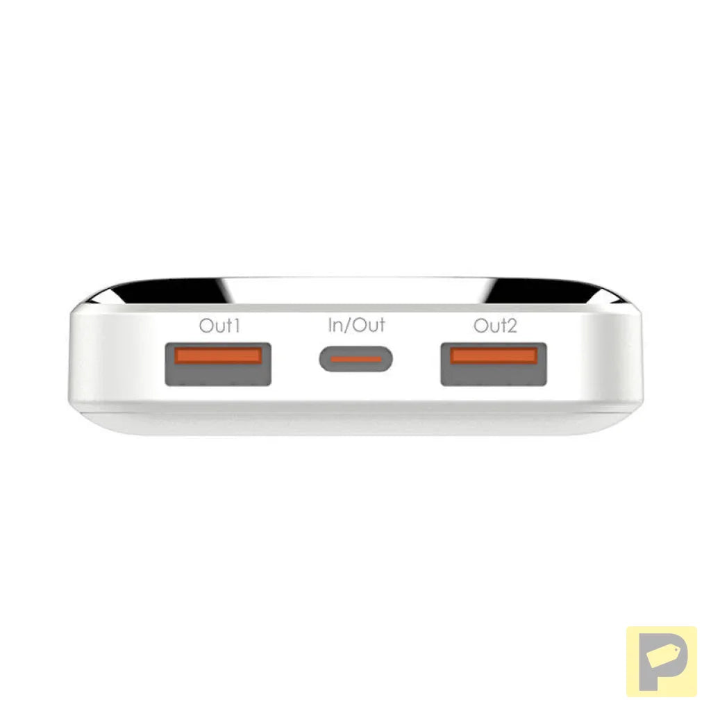 Powerbank LDNIO PQ12, 15W, 10000mah (white)