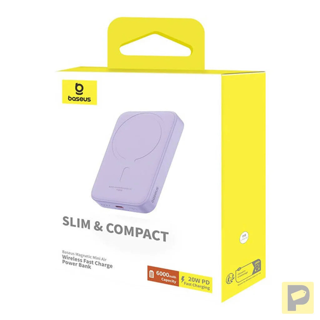 Powerbank mini Baseus 6000 mAh 20W (purple)