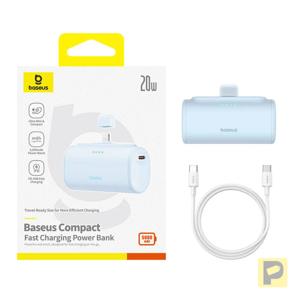 Powerbank OS-Baseus Compact IP 5000mAh 20W (blue)