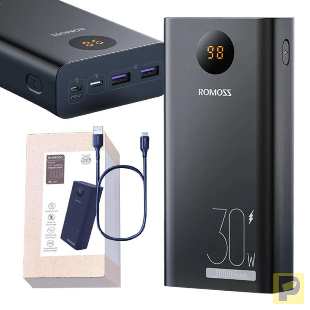 Powerbank Romoss PEA30 30000mAh (black)