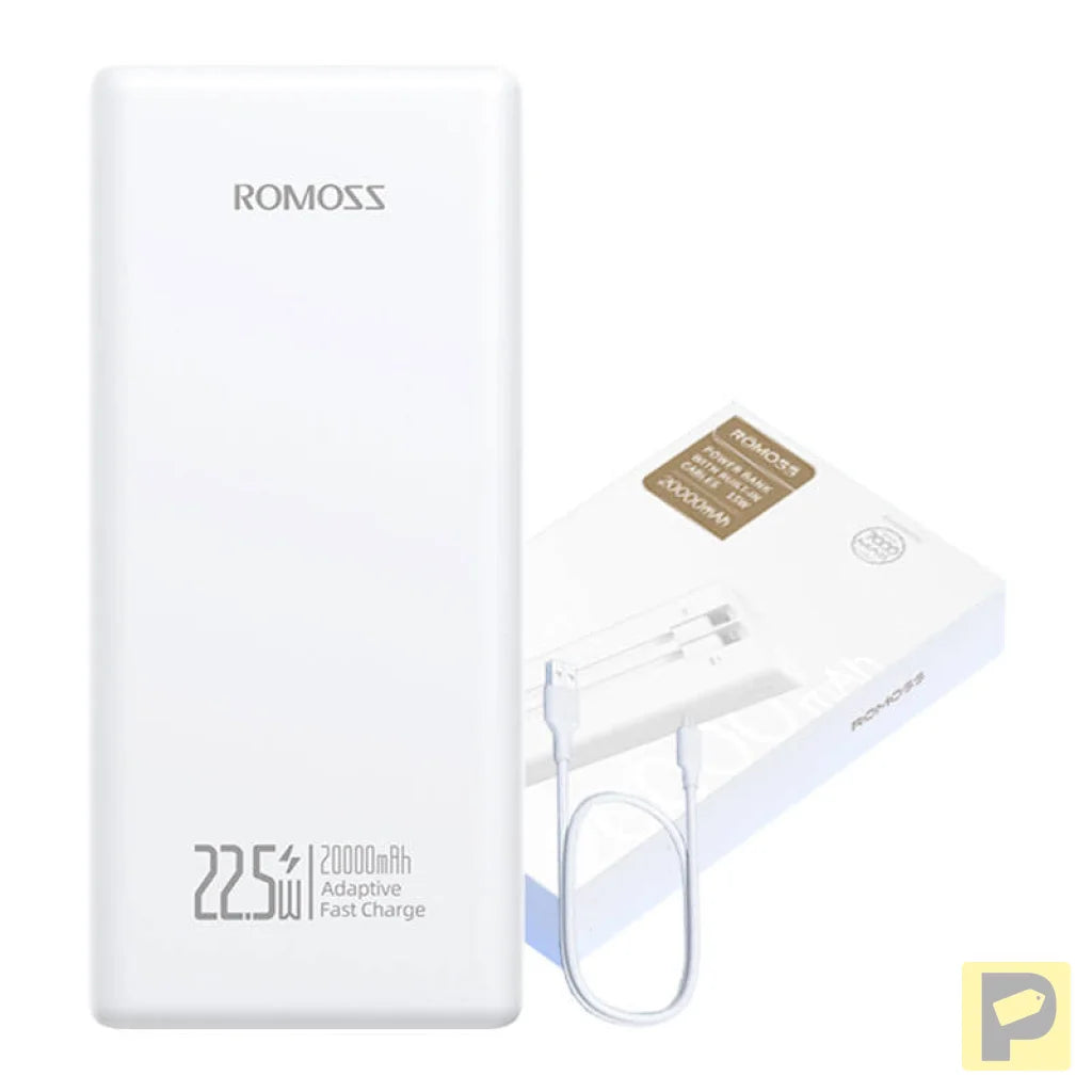 Powerbank Romoss PRC20 20000mAh 22.5W (white)
