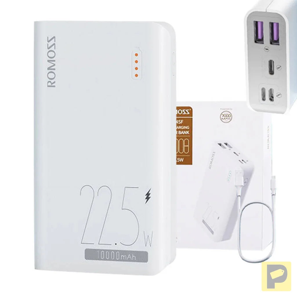Powerbank Romoss SENSE4SF 10000mAh, 22.5W (white)