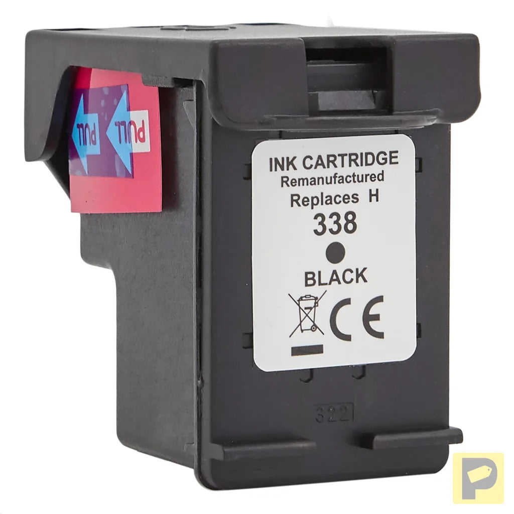 Printhead for HP | C8765EE | rem. | black | 15 ml | bulk