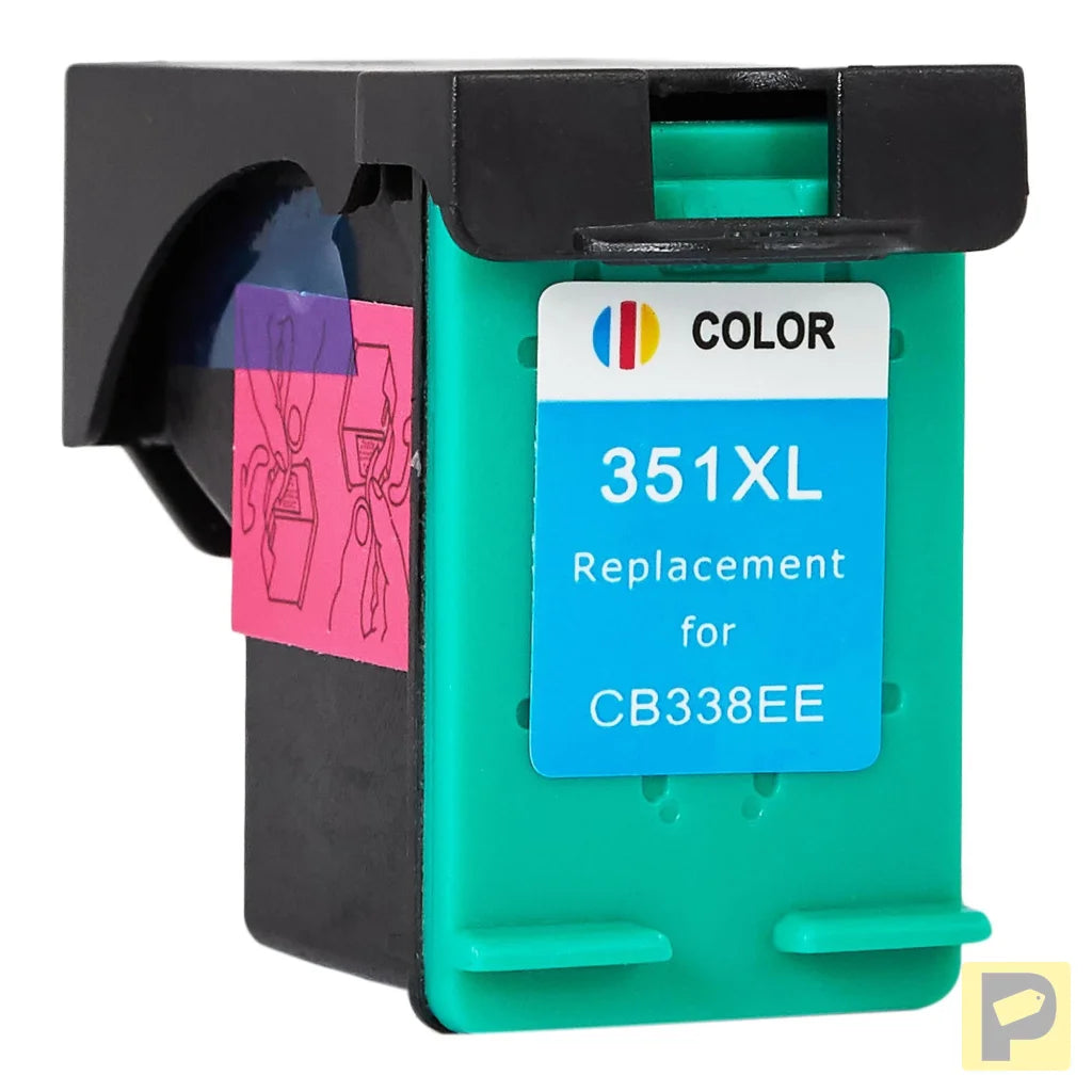 Printhead for HP | CB338EE | rem. | multicolor | 18 ml | bulk