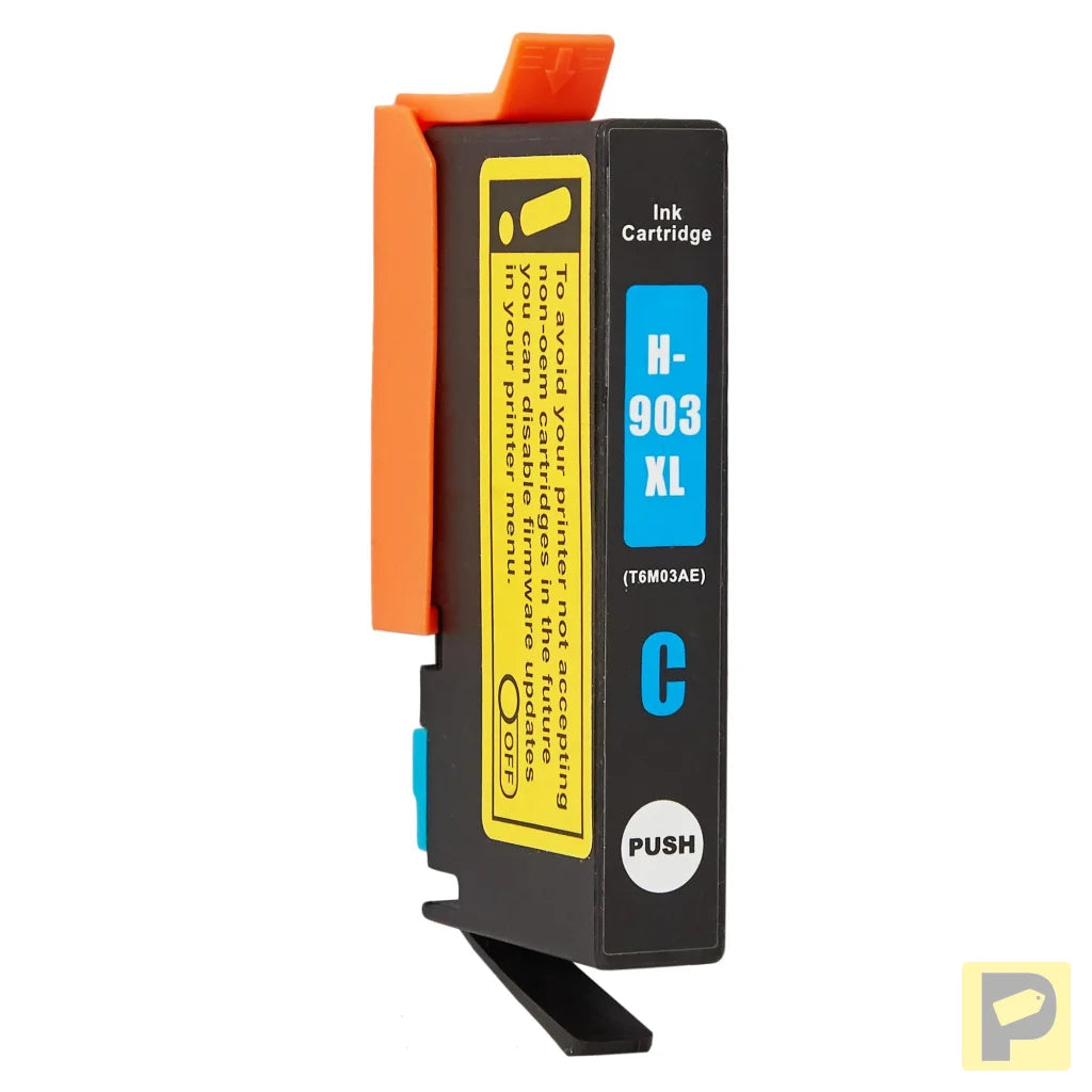 Printhead for HP | T6M03AE / 903XL | rem. | cyan | 12 ml | bulk