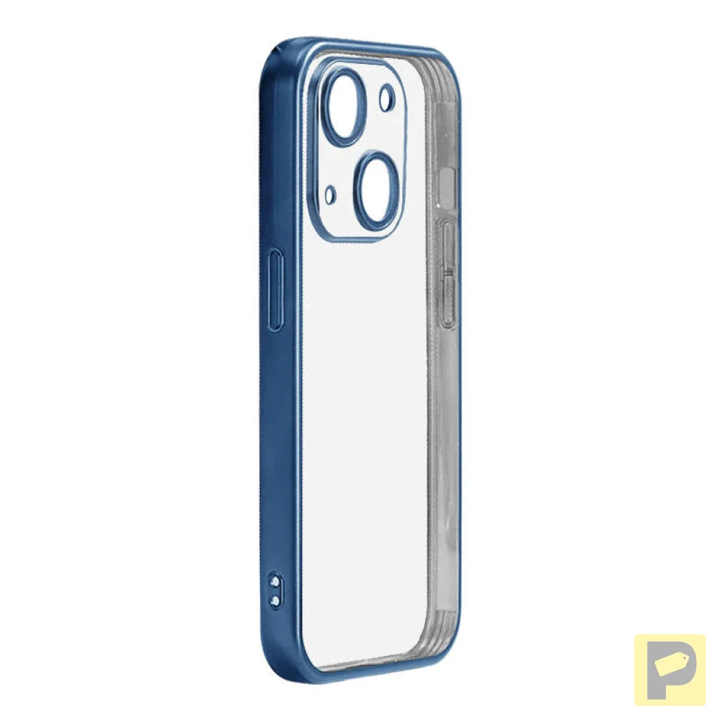 Protective phone case Joyroom JR-15Q1 for iPhone 15 (matte light blue)