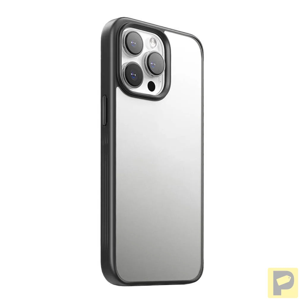 Protective phone case Joyroom JR-15Q2 for iPhone 15 Pro (matte black)