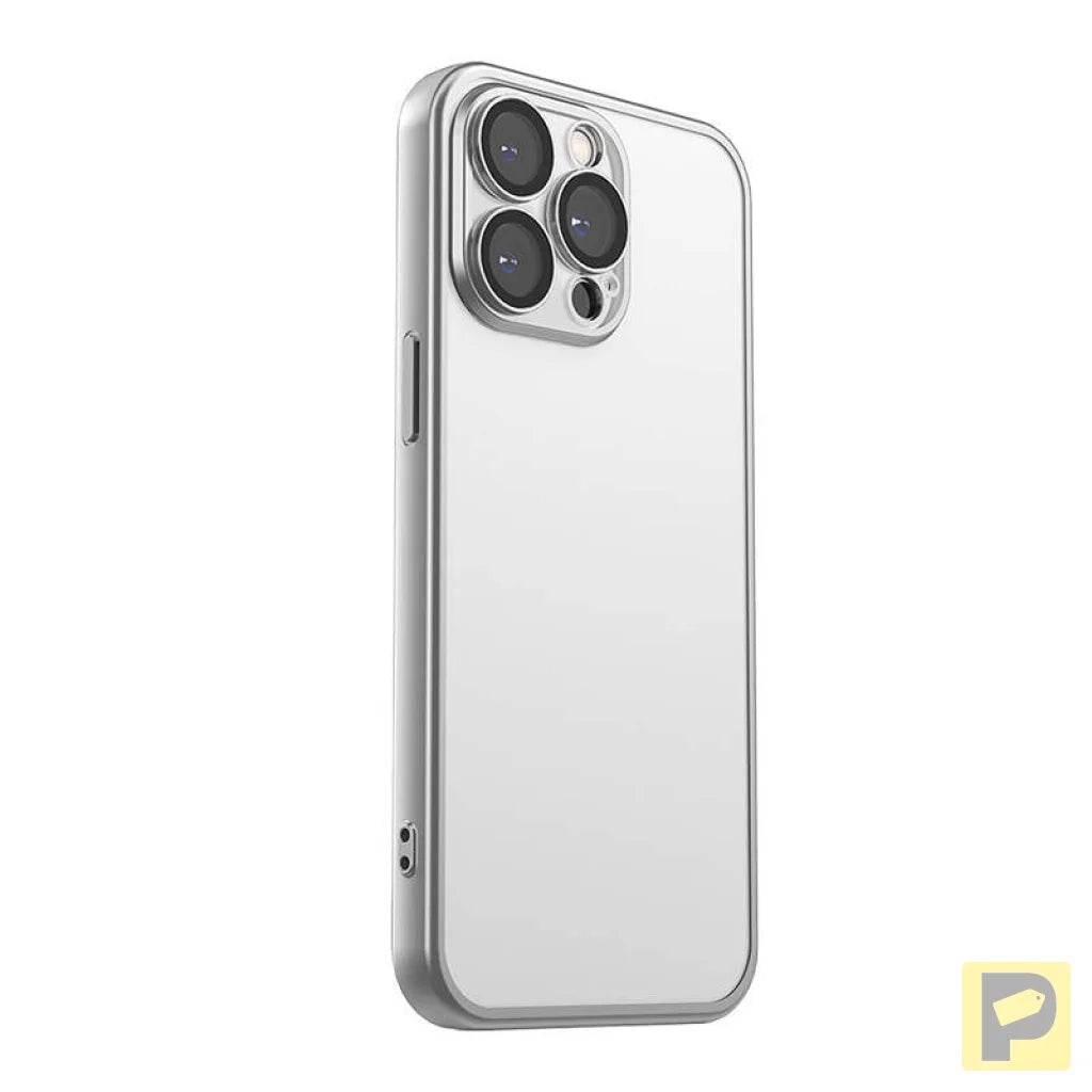 Protective phone case Joyroom JR-15Q2 for iPhone 15 Pro (matte gray)