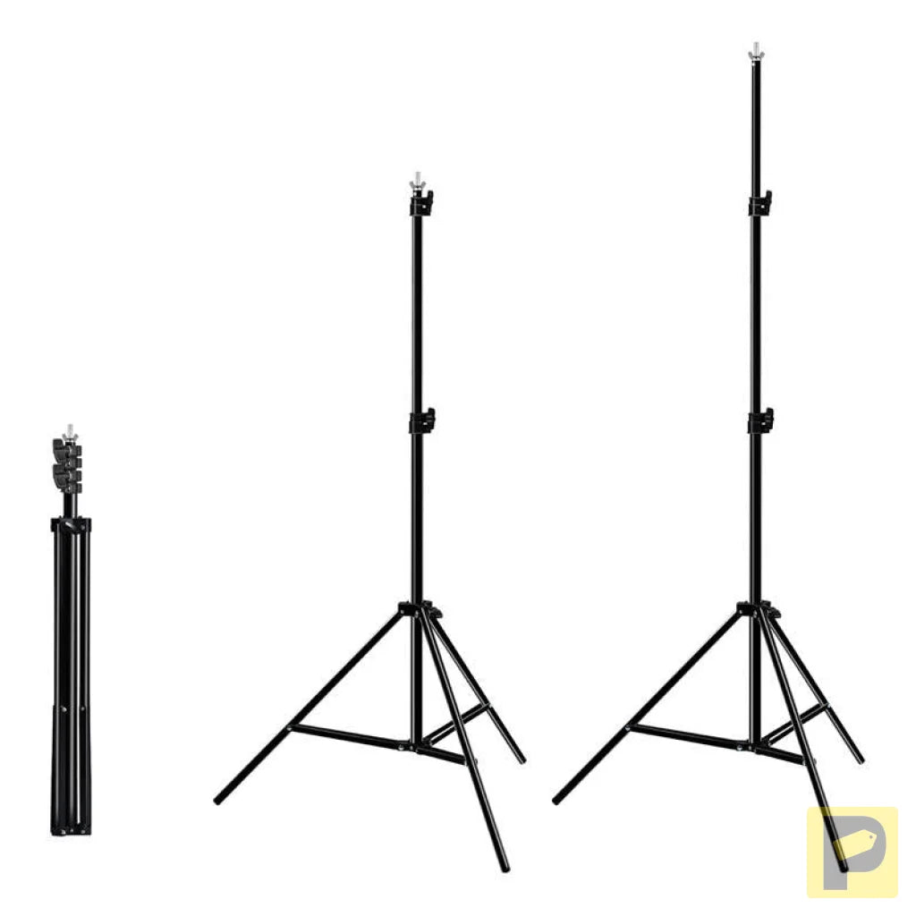 Puluz 2x3m photo backdrop set/stand + photo backdrops 3 pcs PKT5205
