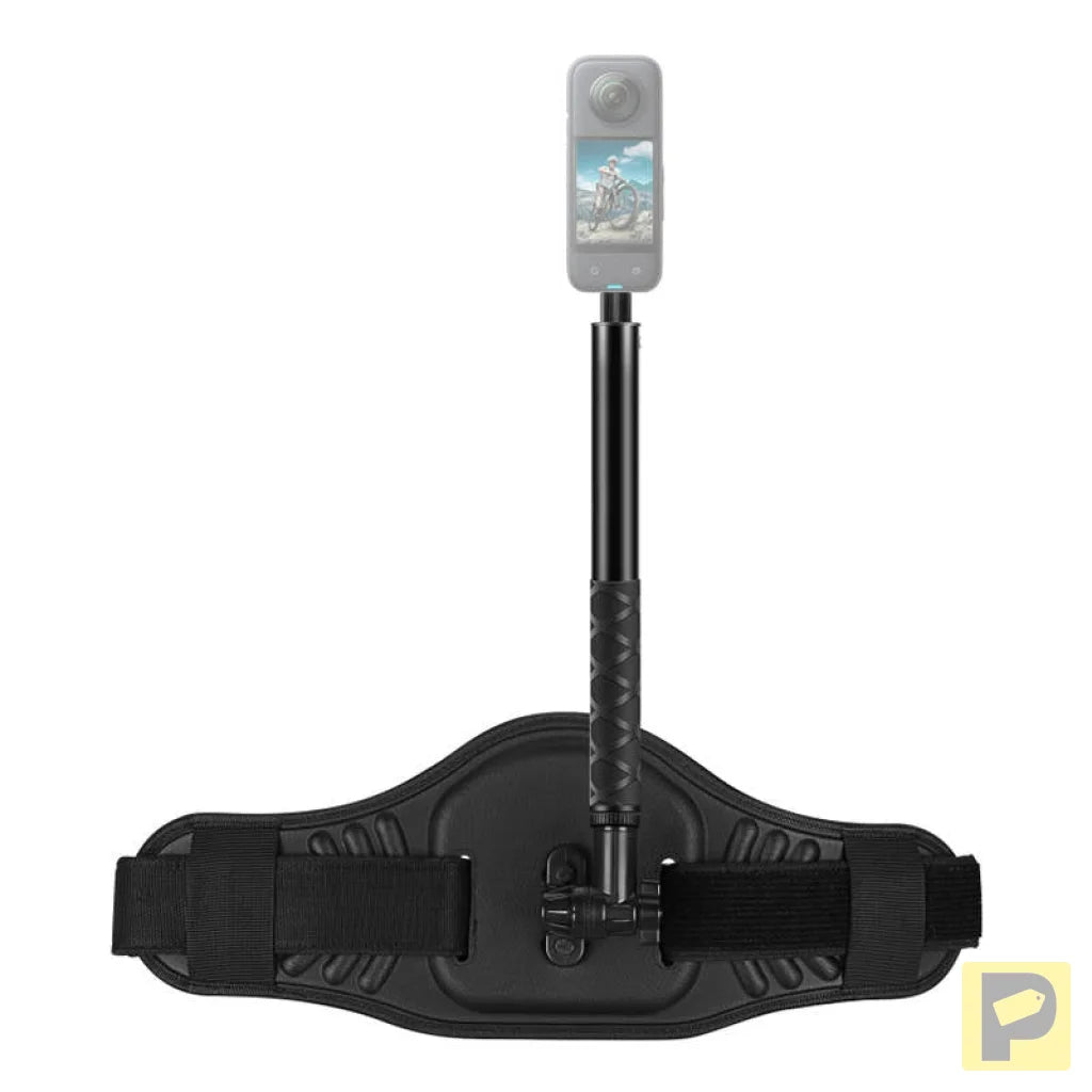 Puluz photo belt with selfie stick for sports cameras (DJI Action, GoPro, Insta360)