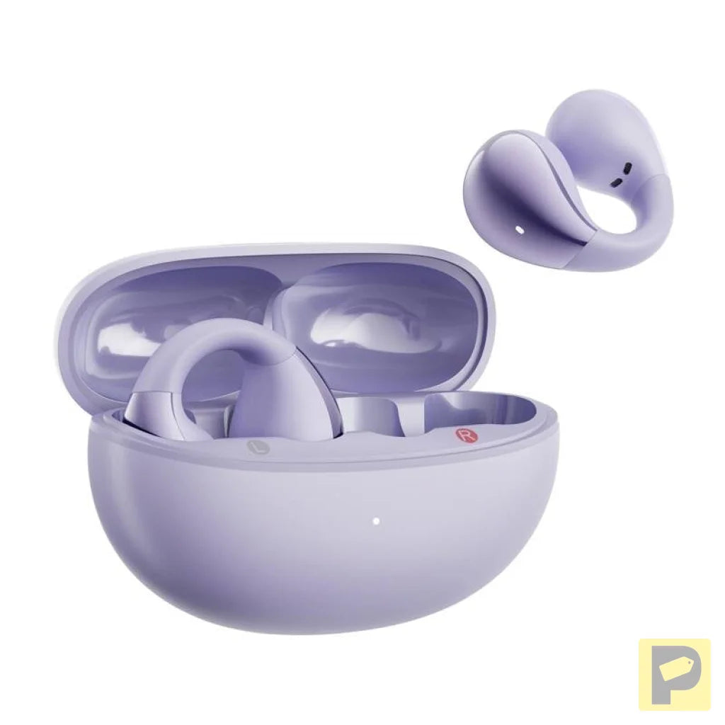 QCY Crossky Clip C30 headphones (purple)