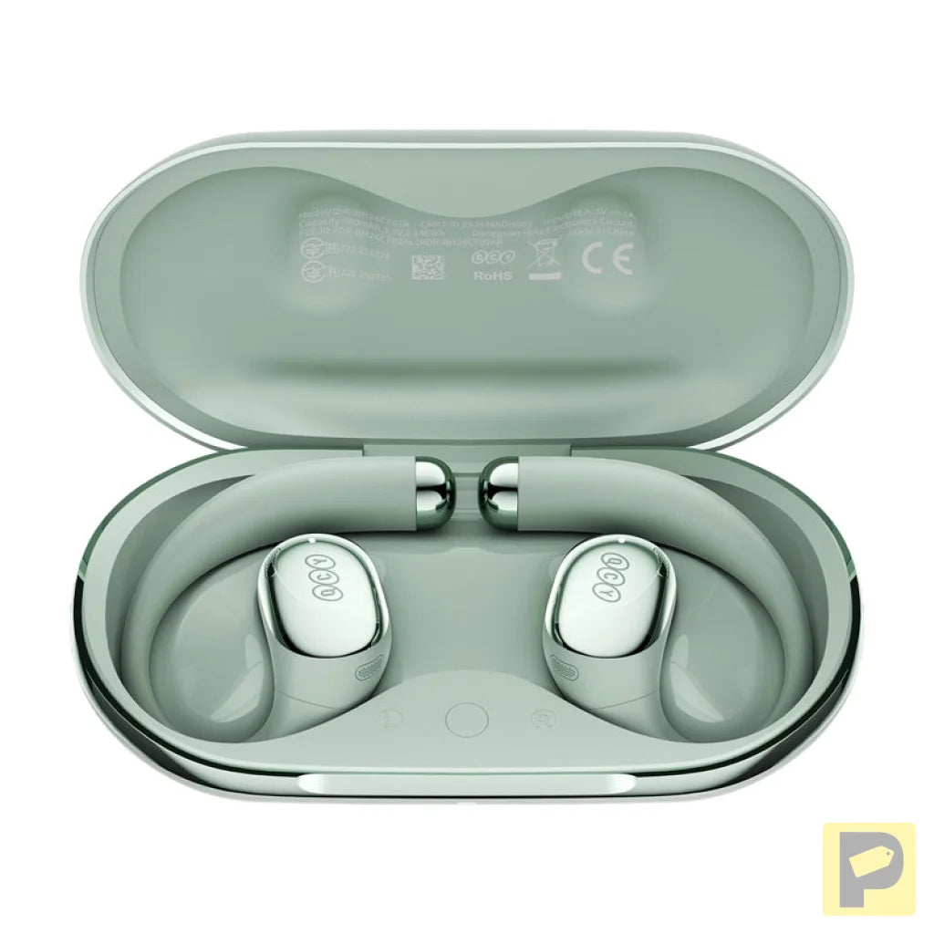 QCY Crossky R70 wireless earphones (green)
