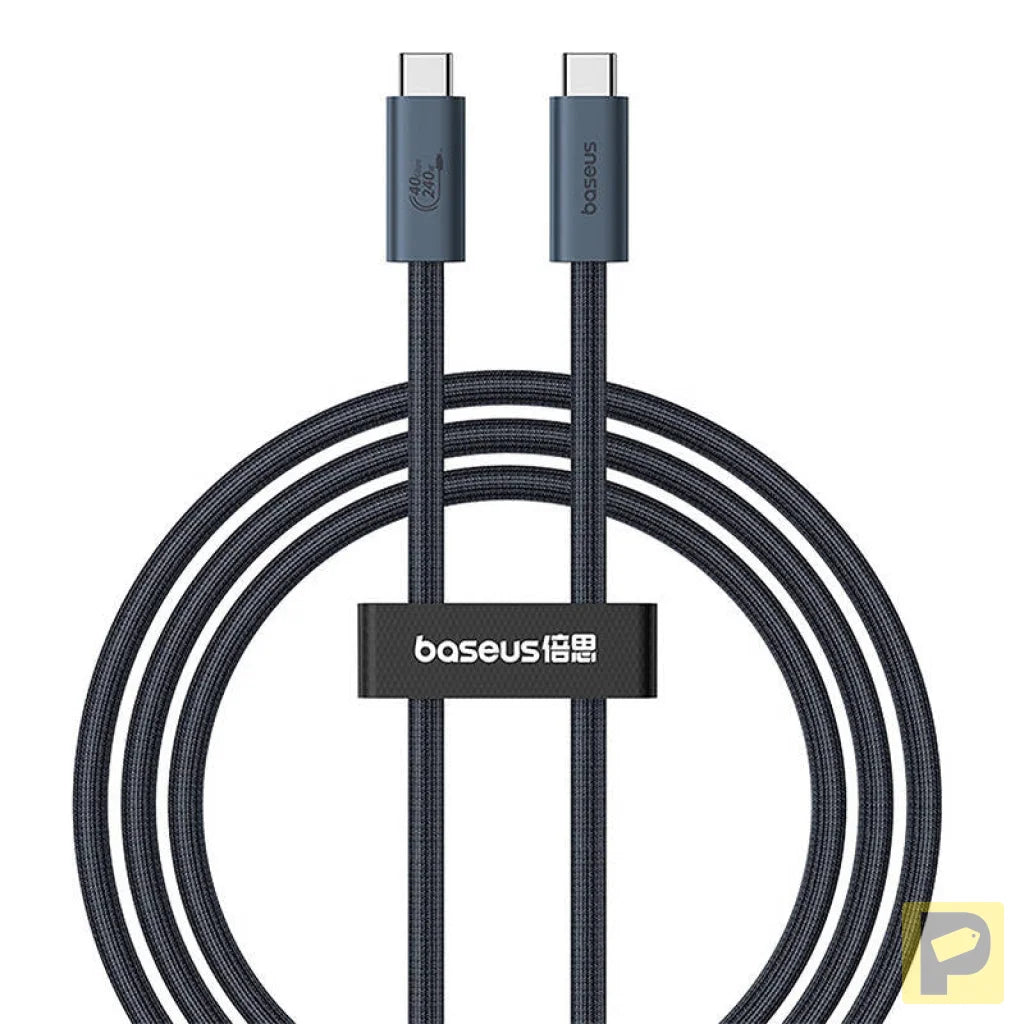 Quick Charge USB-C Baseus Flash 240W 1m (black)