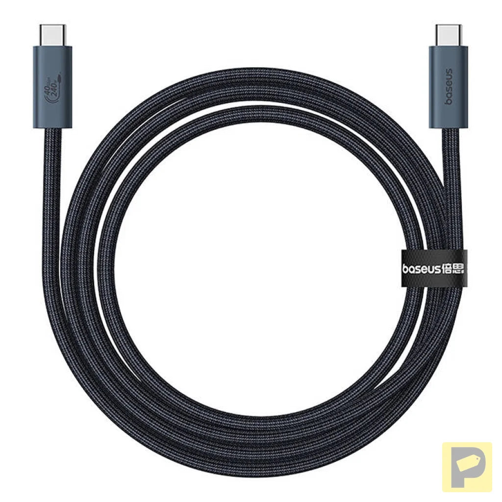 Quick Charge USB-C Baseus Flash 240W 1m (black)