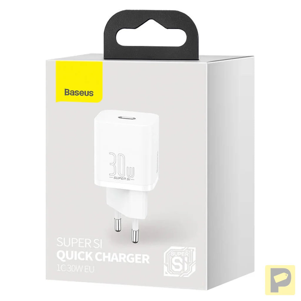 Quick Charger Baseus Super Si 1C 30W (white)