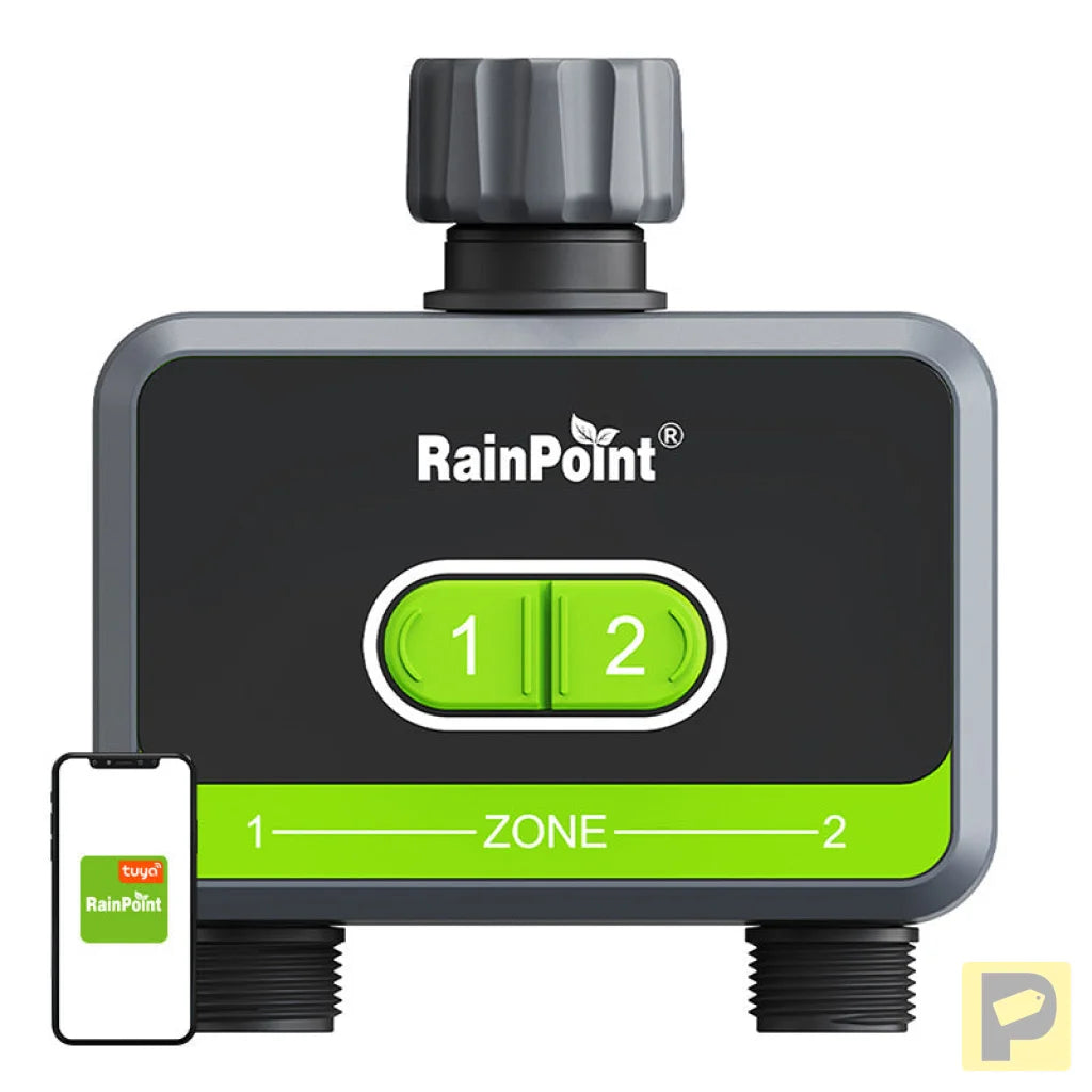 RainPoint 2-zone irrigation controller with app