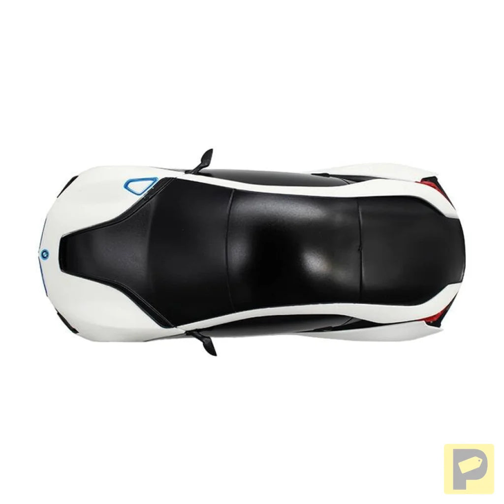 RASTAR R/C 1:24 BMW i8 remote controlled car- UV-sensitive (white and yellow)