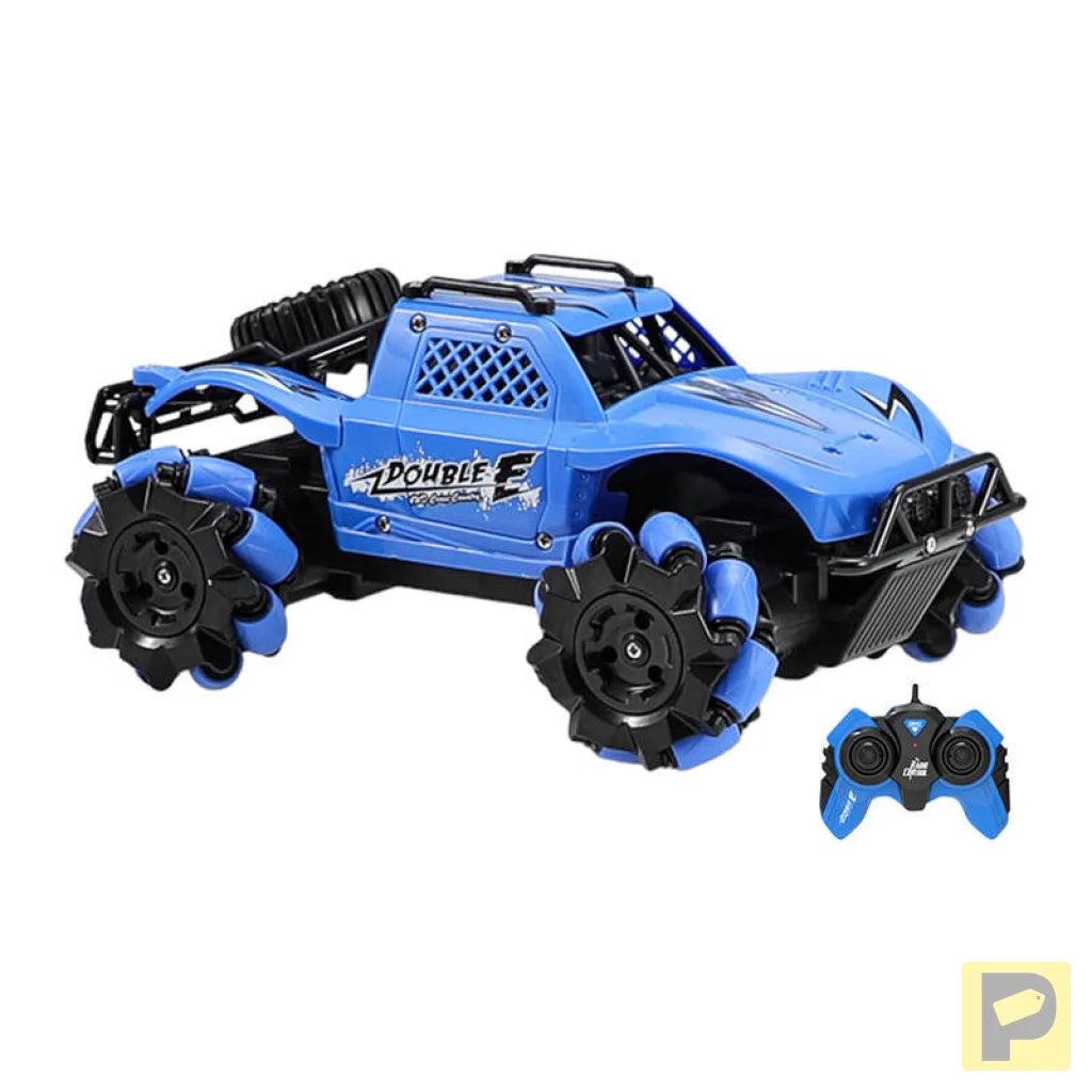 RC remote control car 1:18 Double Eagle (blue) Buggy (multi-directional) E346-003