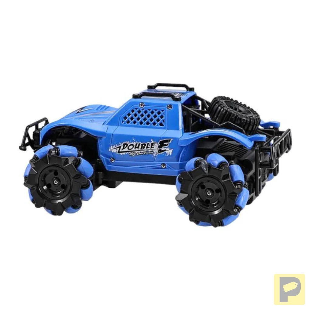 RC remote control car 1:18 Double Eagle (blue) Buggy (multi-directional) E346-003