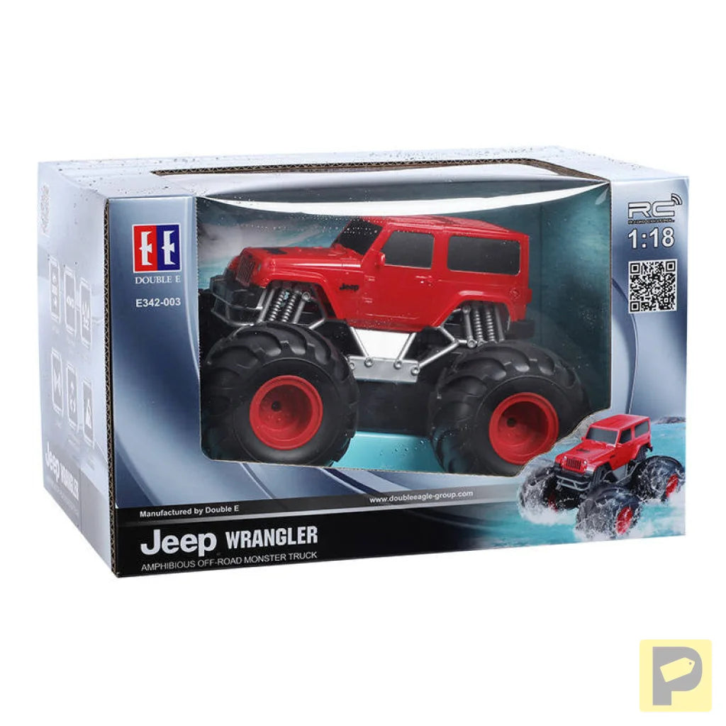 Remote-controlled car Double Eagle (red) Jeep (Amphibious) E342-003