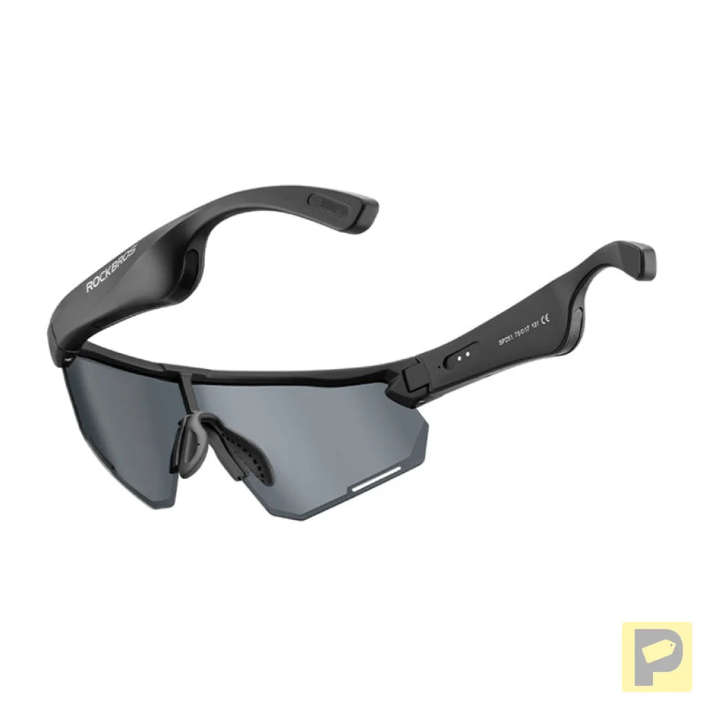 Rockbros SP251 Polarized Bluetooth Sunglasses (Dark)