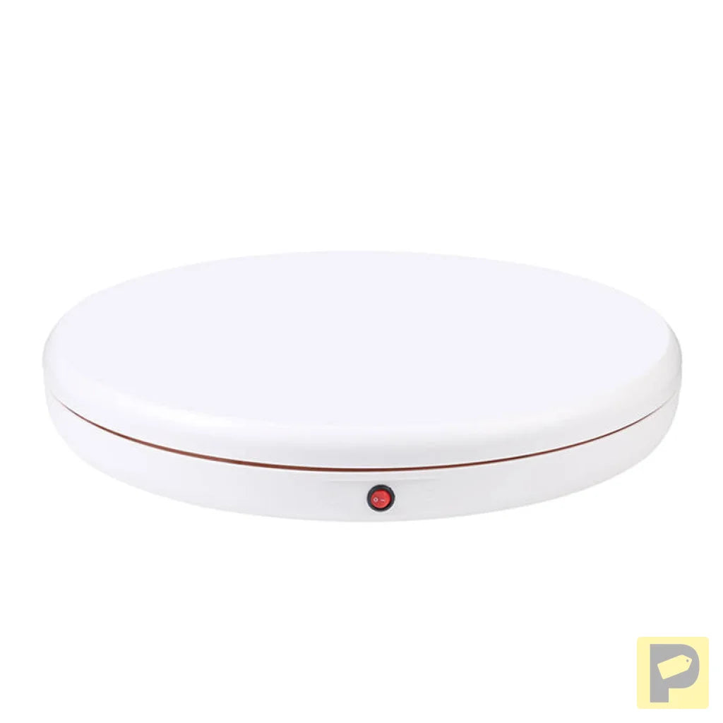 Rotating display stand Puluz 45 cm (white)