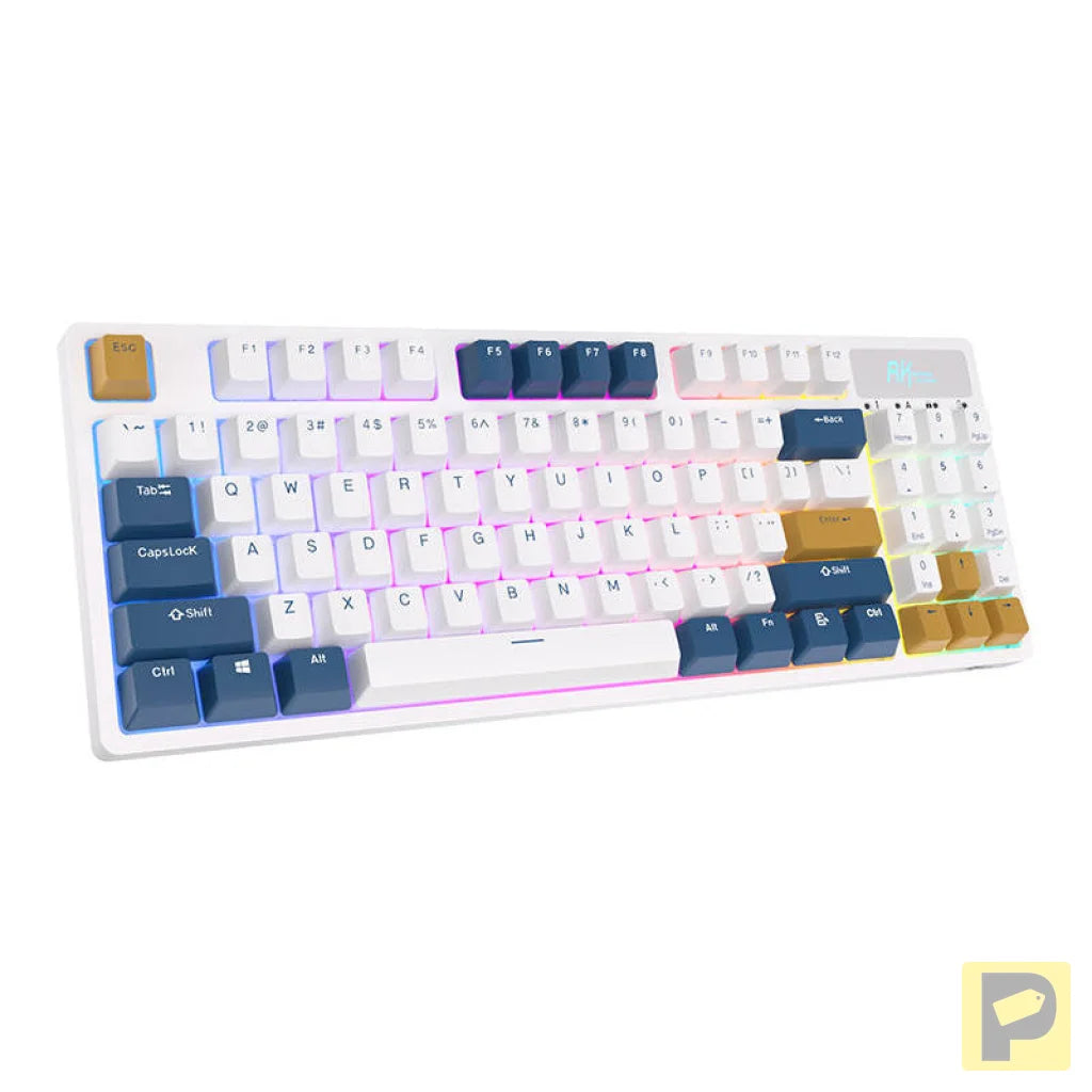 Royal Kludge RK89 RGB Wireless Mechanical Keyboard, Lemon switch (white) (QWERTY)