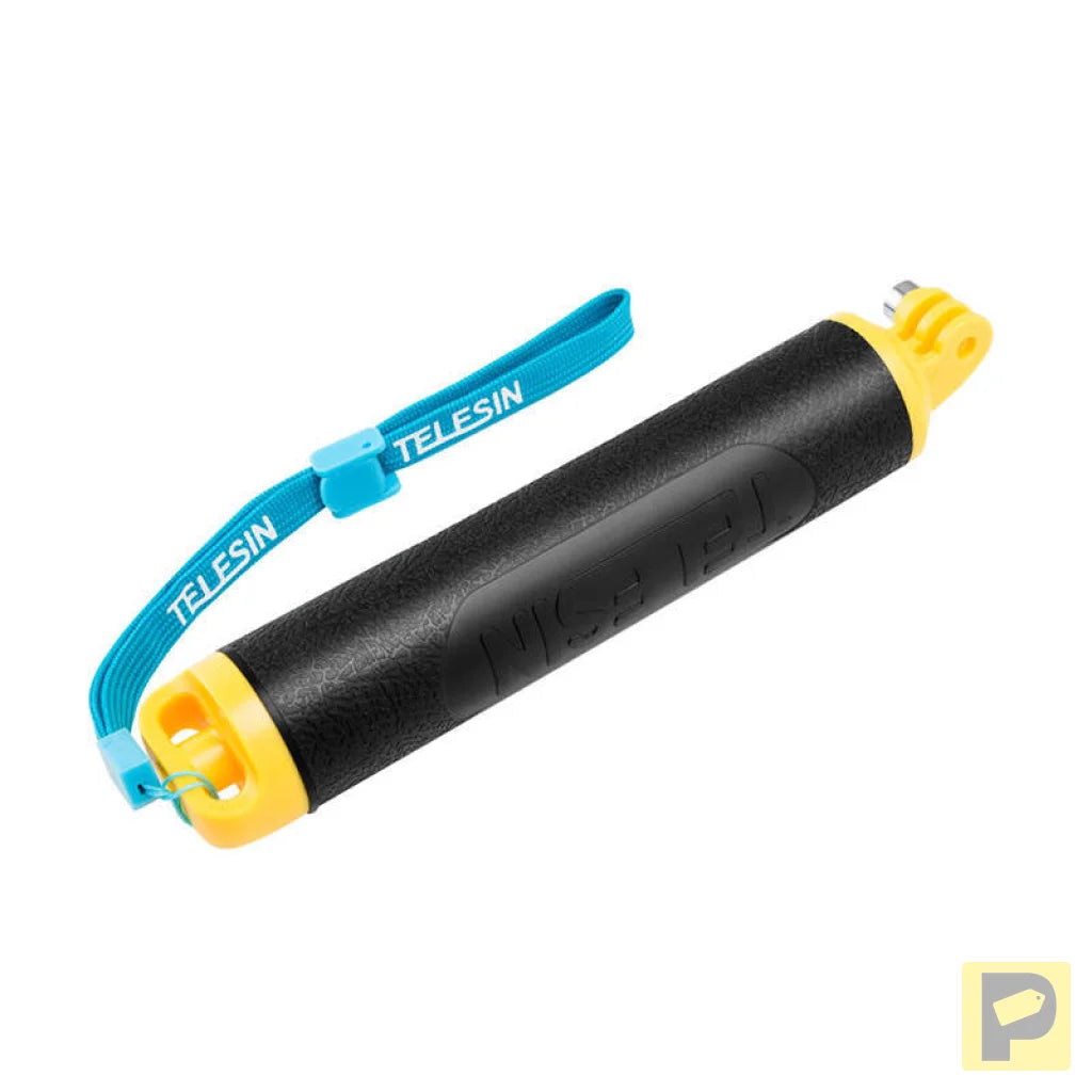 Rubber Floating Hand Grip Telesin for Action and Sport Cameras (GP-MNP-300-YL)
