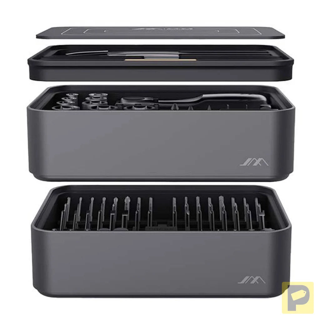 Screwdrivers, Tweezers, Ratchet Wrench, Set of 100 pcs, JIMI Home FM-3,