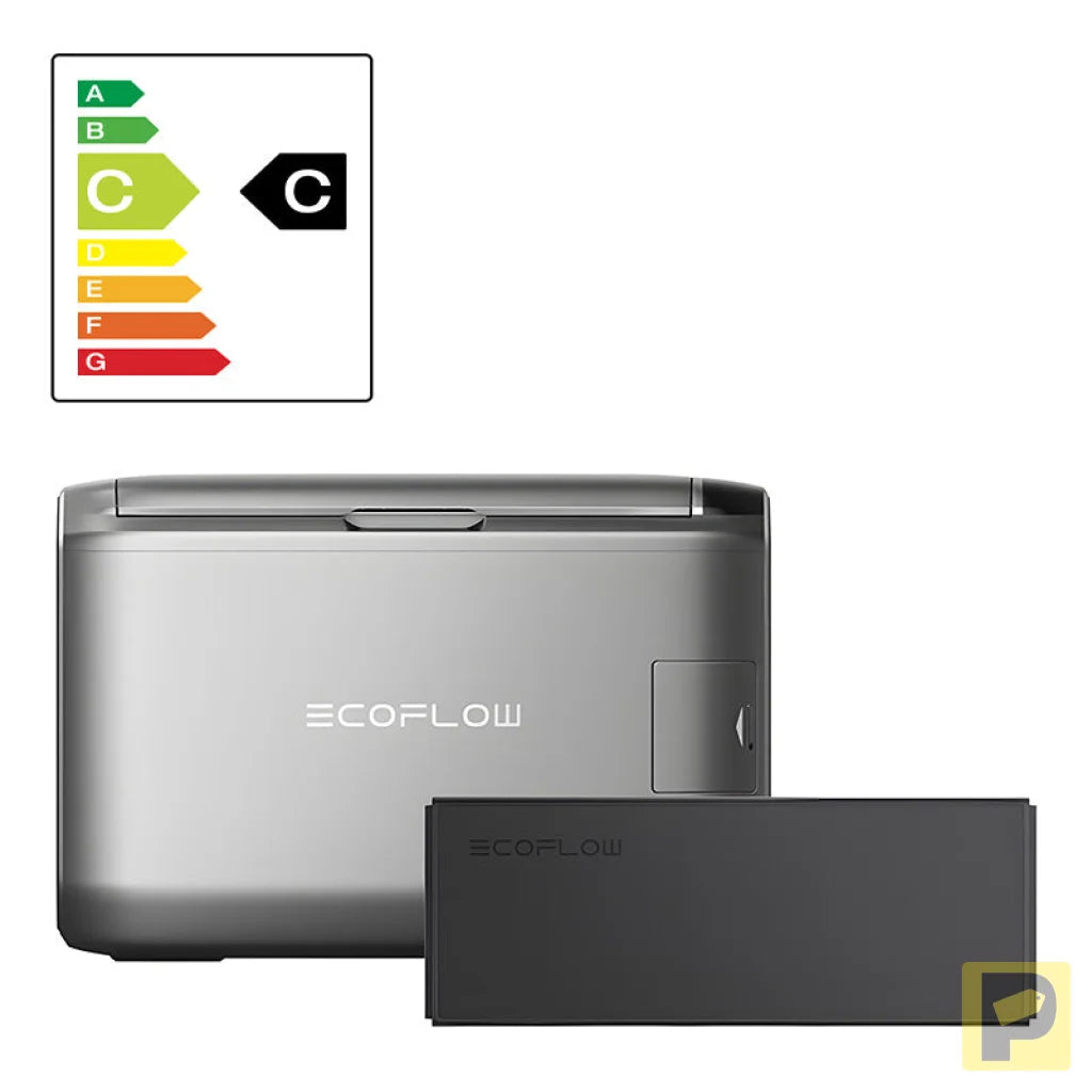 Set: EcoFlow Glacier 45L Portable Refrigerator + 298Wh Battery.