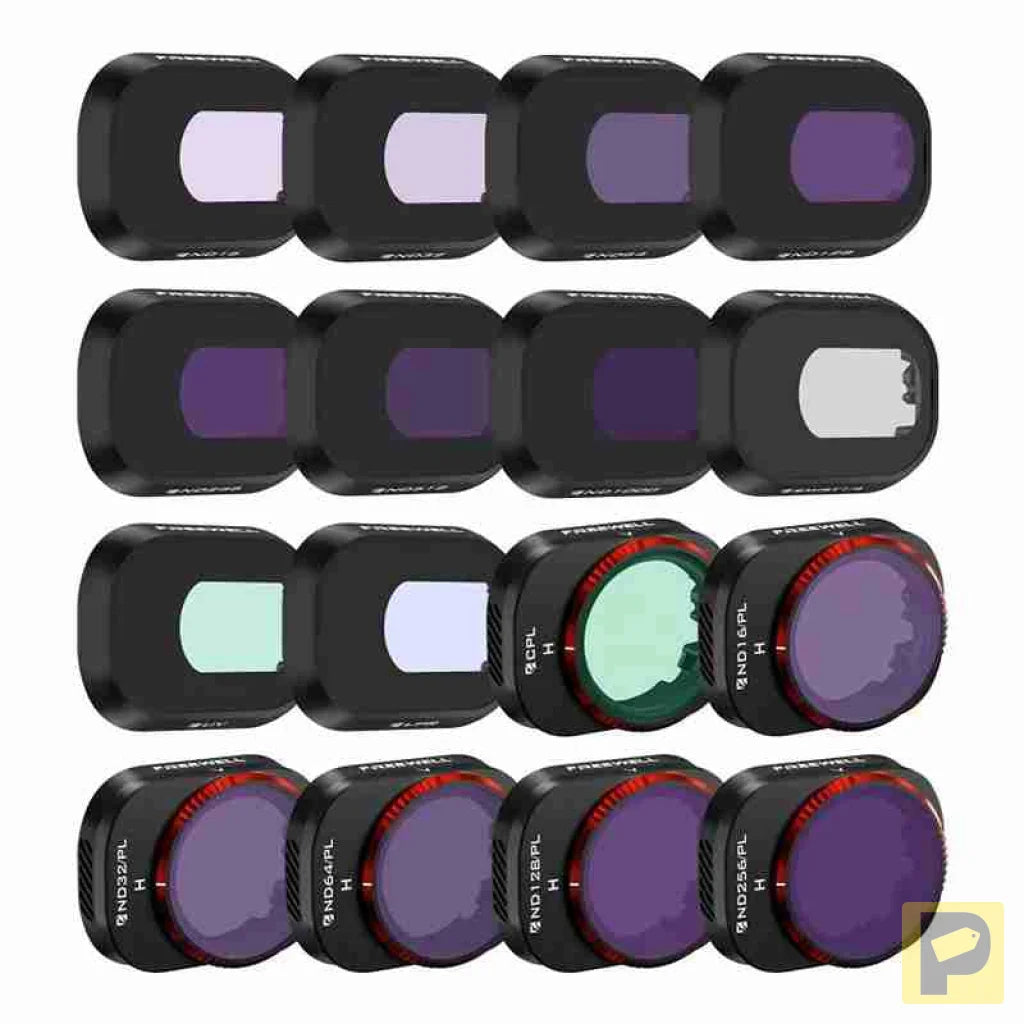 Set of 16 filters Freewell for DJI Mini 4 Pro drone