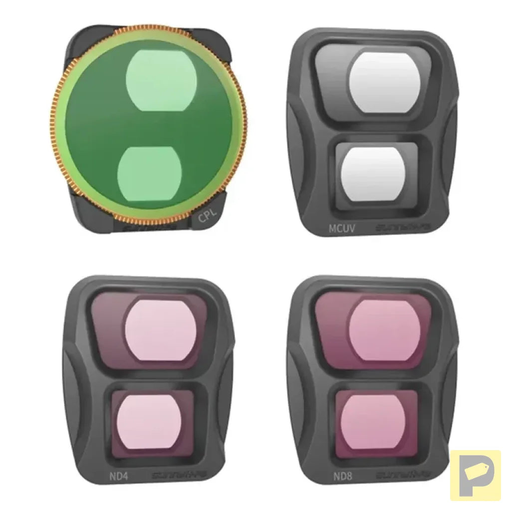 Set of filters MCUV, CPL, ND4, ND8 Sunnylife for DJI AIR 3