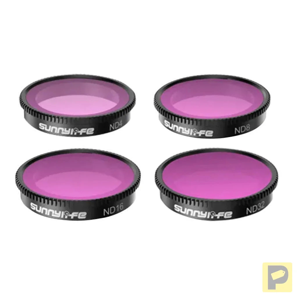 Set of filters ND4, ND8, ND16, ND32 Sunnylife for Insta360 GO 3/2