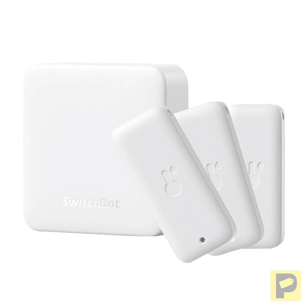 Set Smart remote control Hub + 3x Thermo-Hygrometer SwitchBot Hub Mini