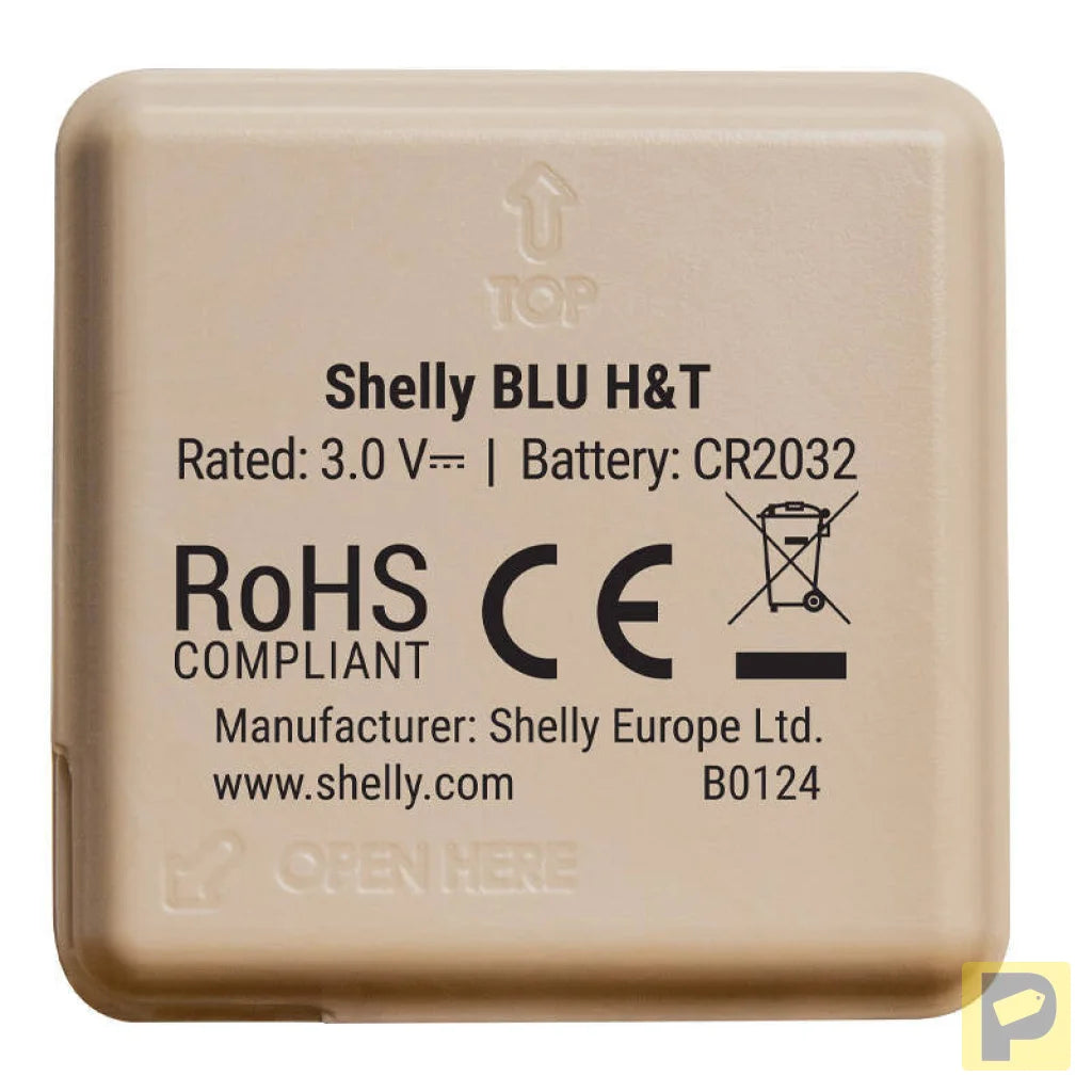 Shelly BLU H&T Temperature and humidity Sensor (Mocha)