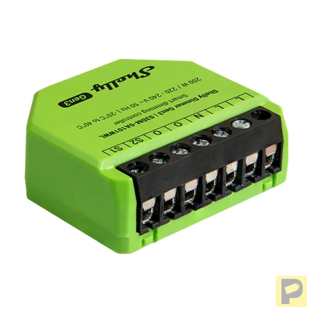 Shelly Dimmer Gen3 WiFi Light Controller