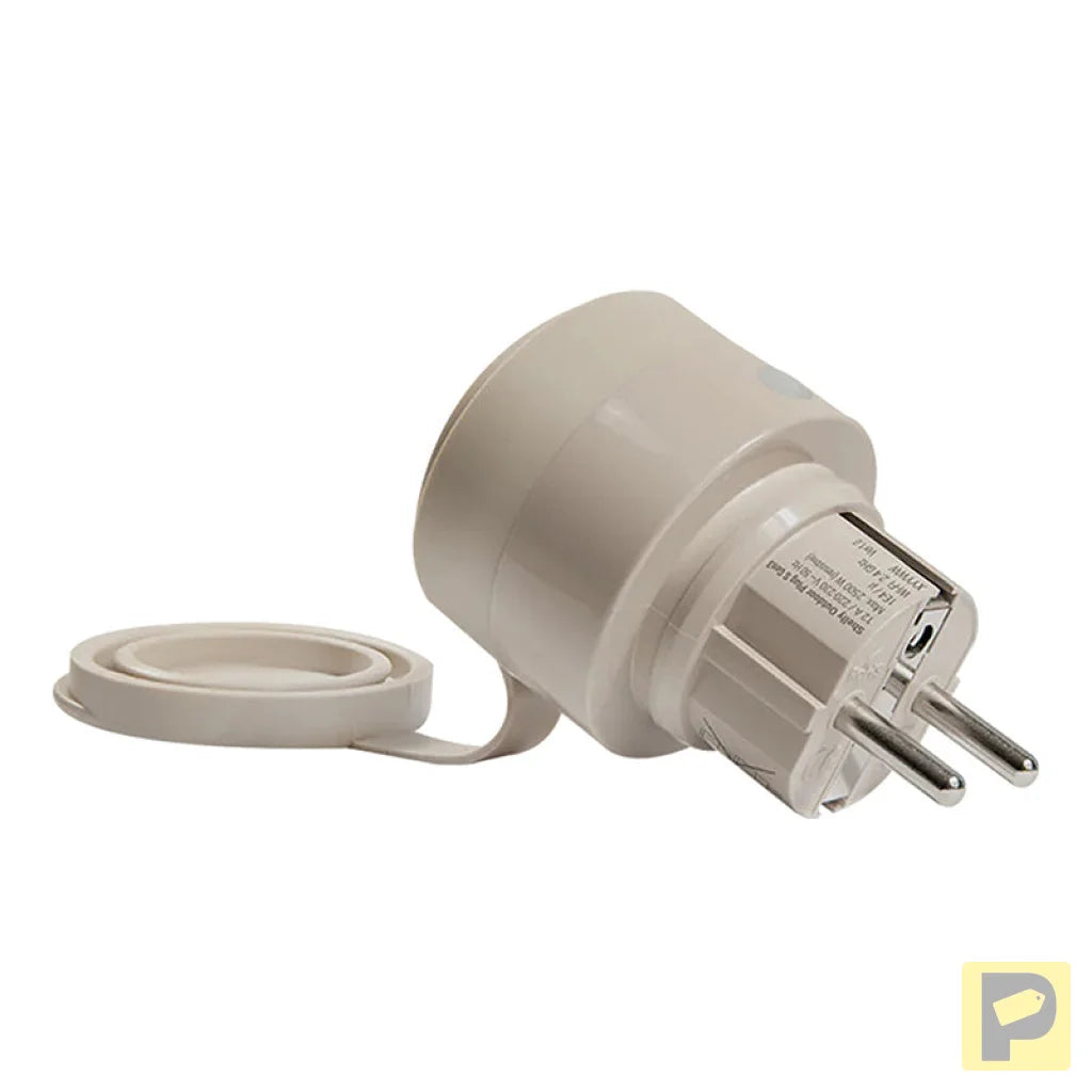 Shelly Plug S MTR Gen3 IP44 12A smart outdoor outlet