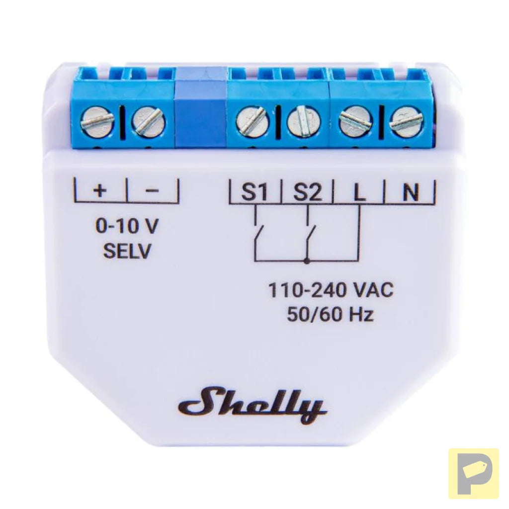 Shelly Plus 0-10V Light Dimmer, WiFi/Bluetooth