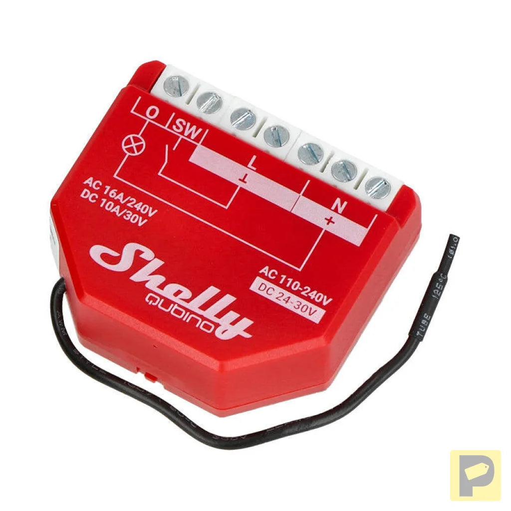 Shelly Qubino Wave1PM Controller, 1-channel, Z-Wave (Power measurement)